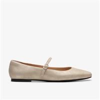 Clarks Womens Emelina Gem Champagne Mary Jane