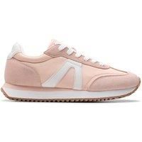 Clarks Womens Calo Run Blush Combination Trainers