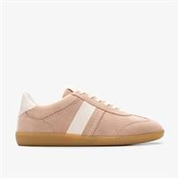 Clarks Womens Stara Walk Light Pink Suede Trainers