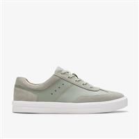 Clarks Womens Makea Court Light Green Trainers