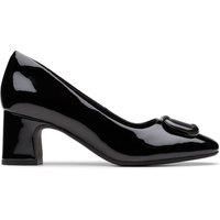 Fernie Trim Black Patent Heels