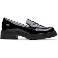 Clarks Women/'s Orinoco3 Edge, Black Pat, 4.5 UK
