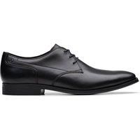 Clarks Mens Paulton Lace Black Lace Up,Derby Shoes
