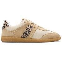 Clarks Womens Stara Walk Sand Combination Trainers