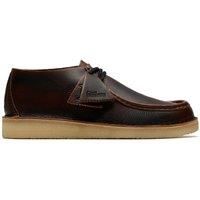 Clarks Originals Desert Nomad Leather Men's Dark Tan Shoes