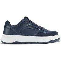 Clarks Mens Elham Lace Navy Trainers