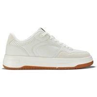 Clarks Mens Elham Lace White Lace Up,Trainers