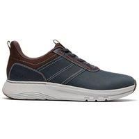 Clarks Men/'s Motion Trek LX Sneaker, Navy Leather, 10.5 UK