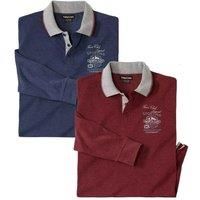 Atlas For Men Mens Classic Polo Shirt (Pack of 2) AF1412