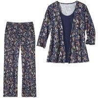 Floral Top And Trousers Set