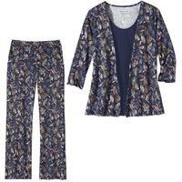 Floral Top And Trousers Set