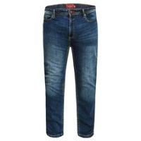 Duke Mens D555 Ambrose Stretch Tapered Kingsize Jeans  DC180