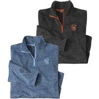 Half Zip Jumper Pack of 2