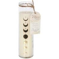 Something Different Coconut Moon Phases Scented Candle / One Size White SD4961
