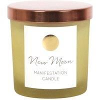 Something Different New Moon Wild Orange Scented Candle / One Size Yellow/Froste
