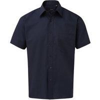 Premier Mens Short Sleeve Poplin Shirt  PC3227