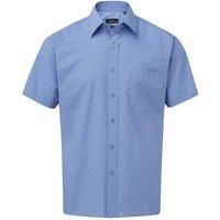 Premier Mens Short Sleeve Poplin Shirt  PC3227