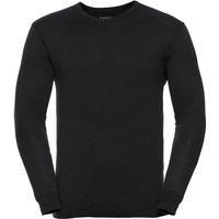 Russell Collection Mens Cotton Acrylic V Neck Sweatshirt PC5749