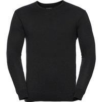 Russell Collection Mens Cotton Acrylic V Neck Sweatshirt PC5749