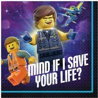 Lego Paper Party Napkins (Pack of 16) SG29961