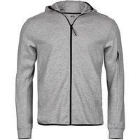 Tee Jays Mens Full Zip Athletic Hoodie  PC6063