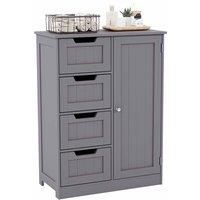 Vida Designs 493701 Ds vd 4drw 1dr bthrm cbnt