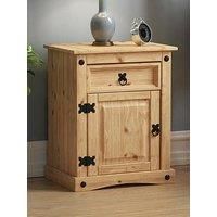 Vida Designs Corona 1 Drawer 1 Door Bedside Cabinet