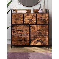 Vida Designs Chorley 7 Drawer Fabric Chest