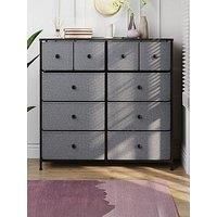 Vida Designs Chorley 10 Drawer Fabric Chest
