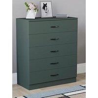 Vida Designs Riano 5 Drawer Drawers