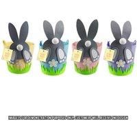 Easter Pom Pom Bunny Basket