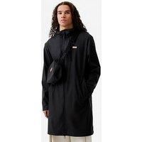 Hunter Mens Andrea Pu Longline Raincoat - Black