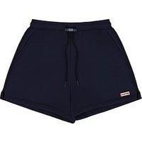 Hunter Lunan Cotton Women's Blue Mid-Length Shorts