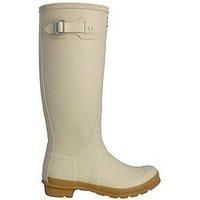 Hunter Original Tall Boot Rubber Women's Gravel/Biscuit Wellington Boots