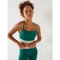 Castore Low Support Sports Bra Polyester Women's Dark Turquoise Sports Bra