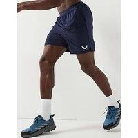 Castore Branded Elastic Shorts Polyester Men's Blue Activewear Shorts