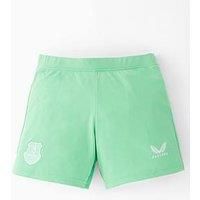 Castore Everton Goal Keeper Junior 25/26 Home Short - Green