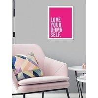The Art Group Self Love Boldly Framed Wall Art Print