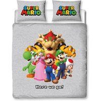 Super Mario Bros  Single AG2996  's Duvet cover in Multicolour