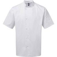 Premier Unisex Adult Essential Short-Sleeved Chef Jacket / N/A N/A RW9474