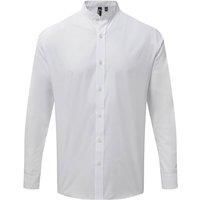 Premier Mens Grandad Collar Long-Sleeved Shirt / N/A N/A RW9499