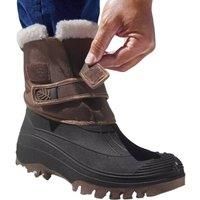 Faux Sherpa Lined Snow Boots
