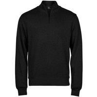 Tee Jays Mens Ribber Interlock Half Zip Sweatshirt / N/A N/A PC6451