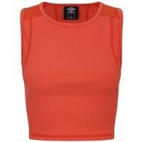 Umbro Womens/Ladies Ribbed Crop Top  UO2057