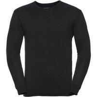Russell Collection Mens Knitted V Neck Sweatshirt RW9093