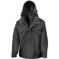 Result Mens Fleece Lined 3 in 1 Waterproof Jacket / N/A N/A PC6791