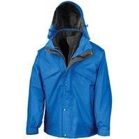 Result Mens Fleece Lined 3 in 1 Waterproof Jacket / N/A N/A PC6791