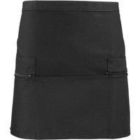 Premier Unisex Adult Pocket Waist Apron / One Size Black PC6873