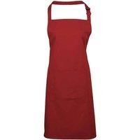 Premier Unisex Adult Colours Pocket Full Apron / N/A N/A PC4925