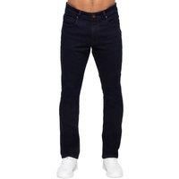 Enzo Men's Actiflex Tapered Jeans in Navy | Size: 36R